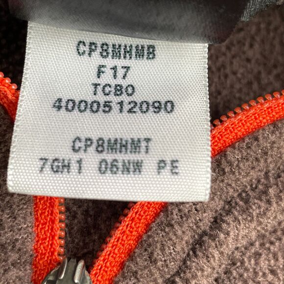 North‎ Face Pullover Mens M Brown Fleece Quarter Zip Gorp Outdoor Jacket Hiking - Picture 9 of 12